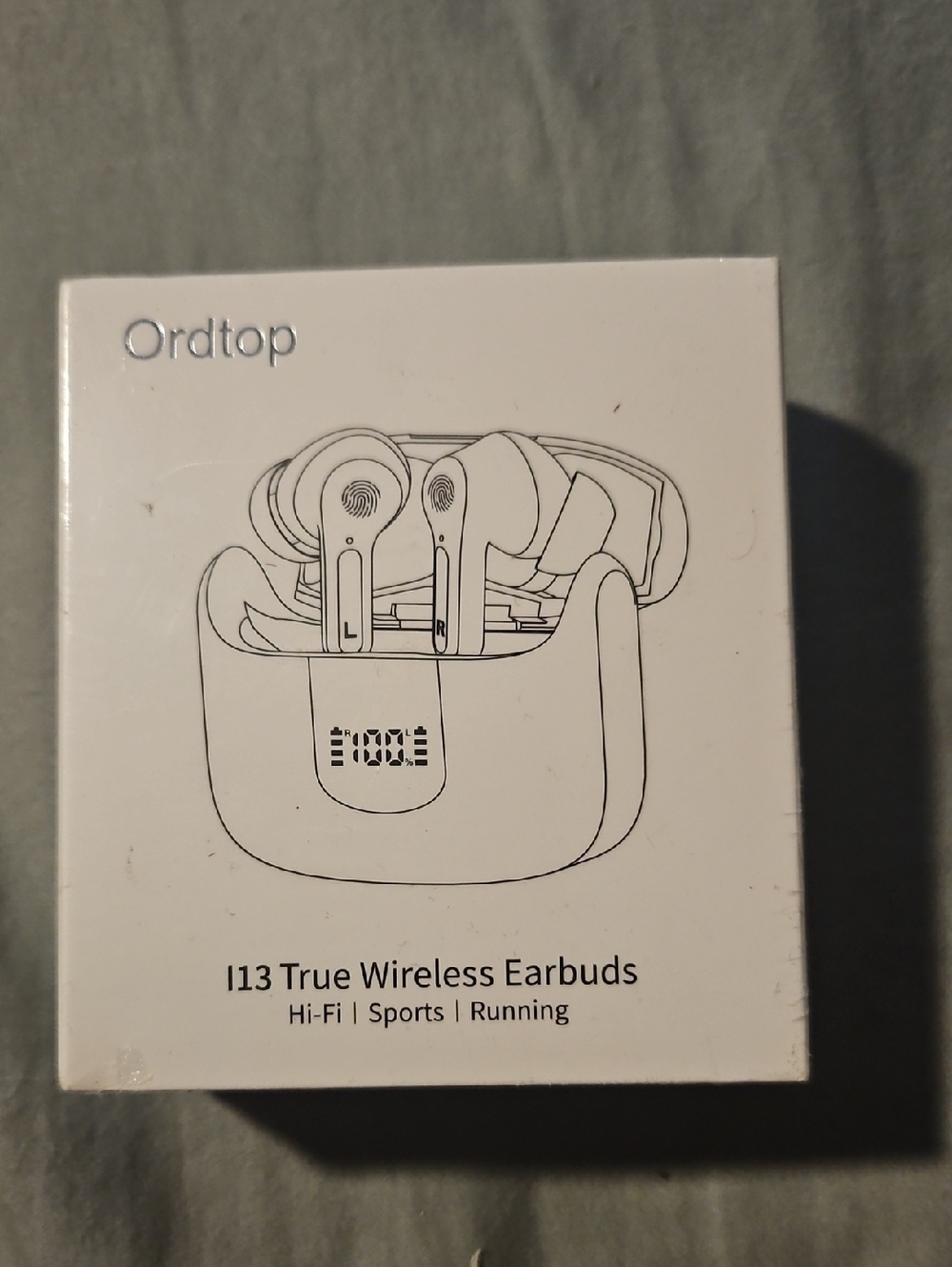 Ordtap I13 True Wireless Earbuds - White